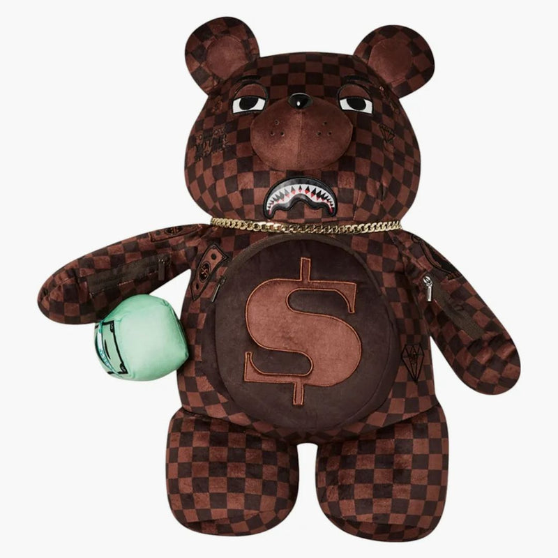 Sprayground Sip Lenticular Chomp Moneybear Backpack Backpack Black Brown