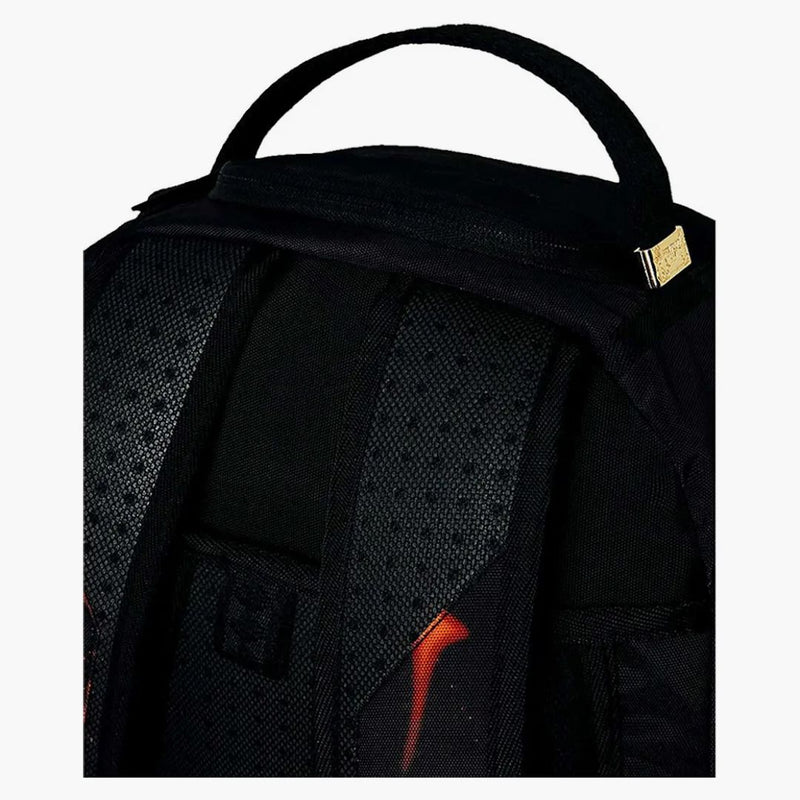 Sprayground Sull Destroyer (DLXSR) Batoh Black/Red-Orange