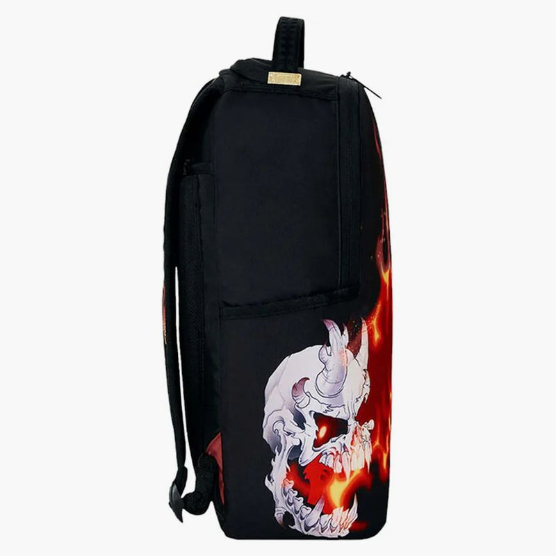 Sprayground Sull Destroyer (DLXSR) Batoh Black/Red-Orange