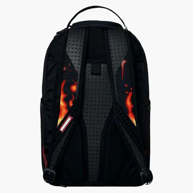 Sprayground Sull Destroyer (DLXSR) Batoh Black/Red-Orange