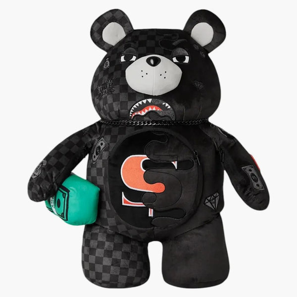 Sprayground Speed Shark Side Swipe Moneybear Teddy Bear Backpack Multicolor