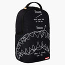 Sprayground success scribble Shark is imminent (DLXSR) Backpack Black/White