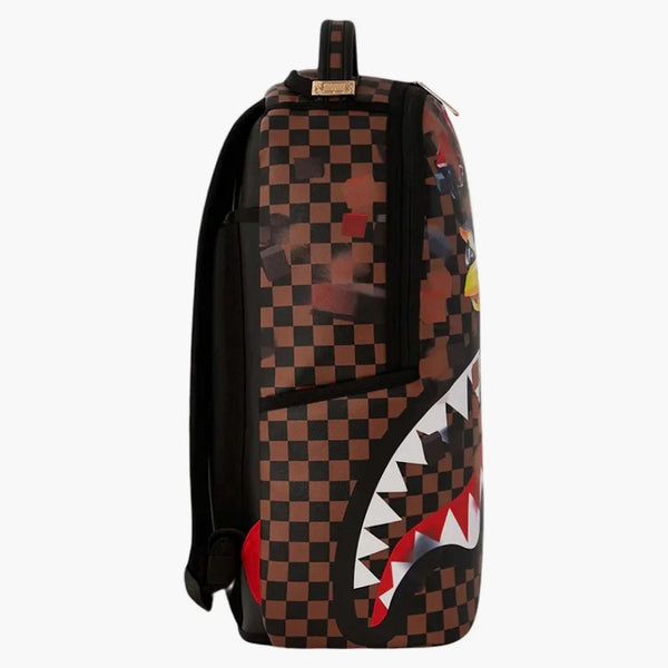 Sprayground Transformers chrání batoh planety (DLXV) hnědý