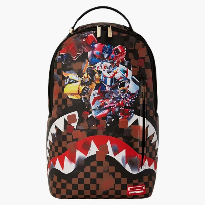 Sprayground Transformers Protect The Planet (dlxv) Backpack Brown