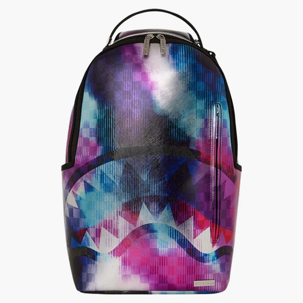 Sprayground Tye Check SharkClub Electronica Batoh Multicolor