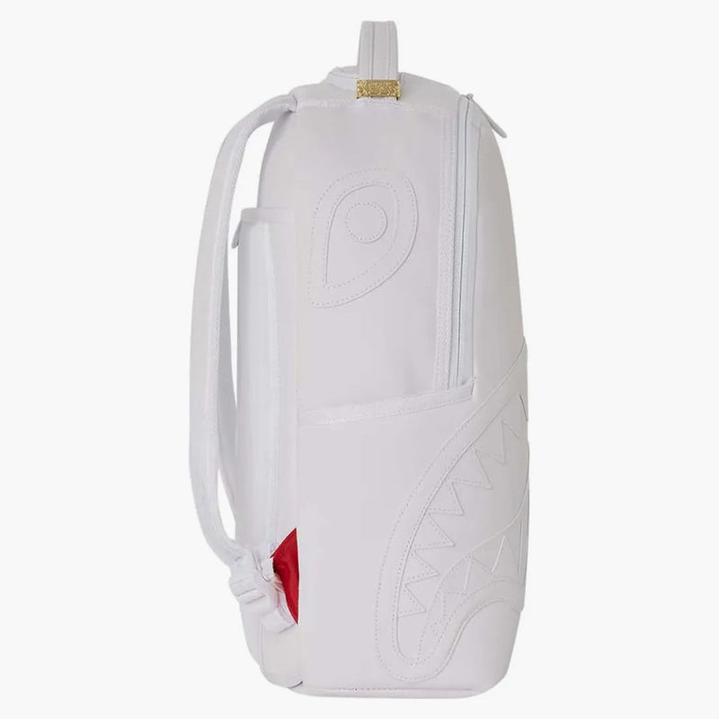 Sprayground White Shark Dlxsv Backpack White