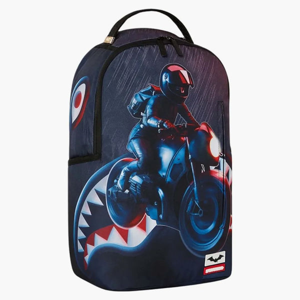 Sprayground X Batman Catwoman Biker (DLX SR) Batoh černý