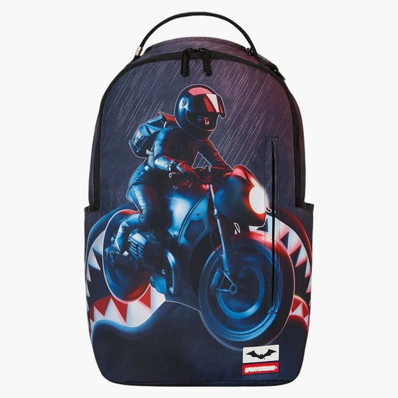 Sprayground X Batman Catwoman Biker (DLX SR) Batoh černý