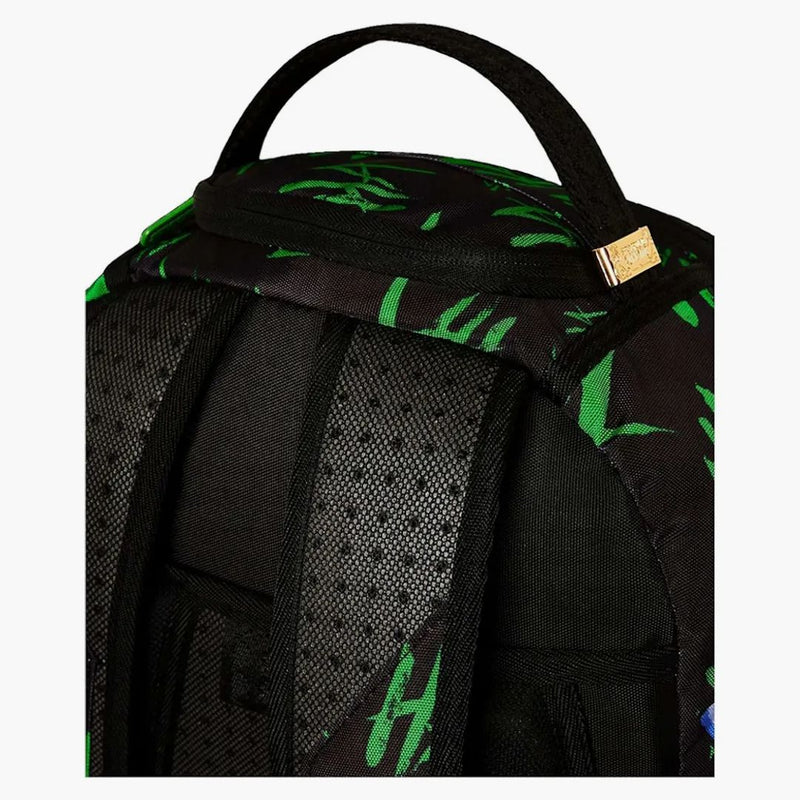 Sprayground X Batman Joker Hahahahaha Slime (DLXSR) Batoh Black/Green/Blue