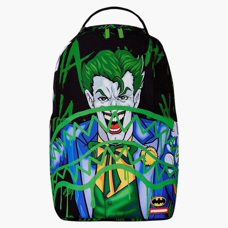 Sprayground X Batman Joker Hahahahaha Slime (DLXSR) Batoh Black/Green/Blue