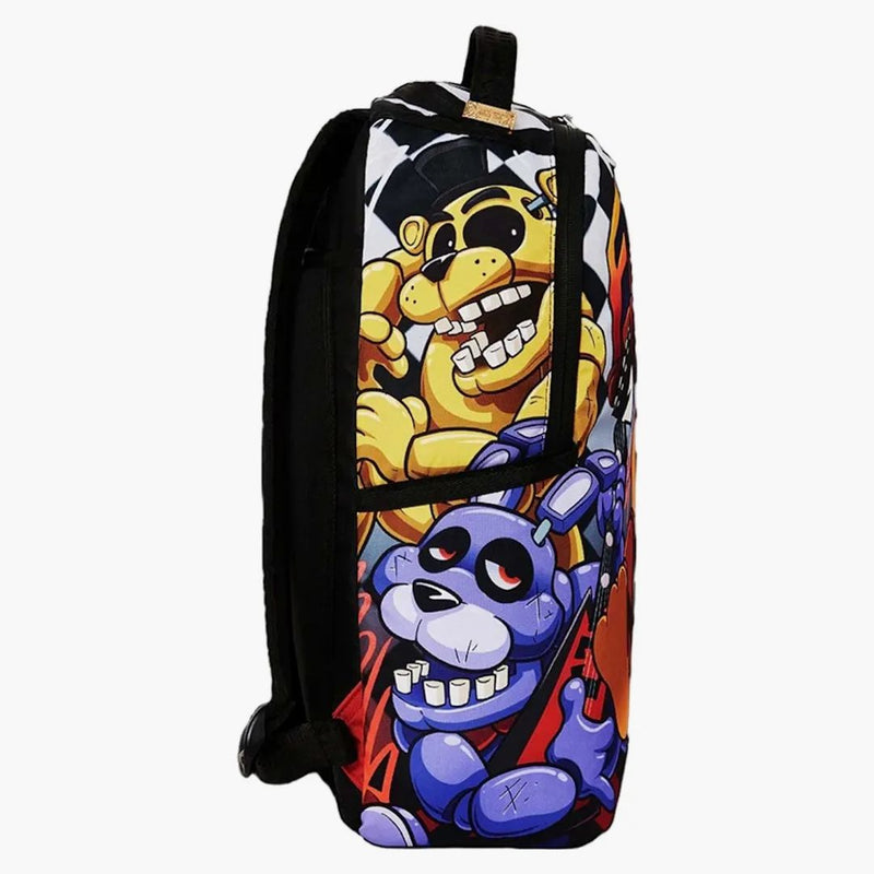 Sprayground x Five Nights presso Freddy's Official (DLXSR) Backpack Multi