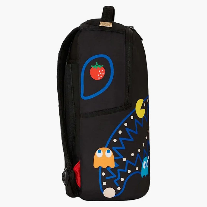 Sprayground X Pac-man Gettin Points (dlxsr) Backpack Black