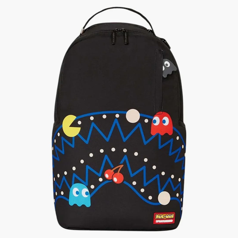 Sprayground X Pac-man Gettin Points (dlxsr) Backpack Black