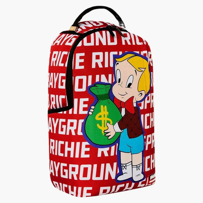 Sprayground X Richie Rich Richer Than Ever (dlxsr) Backpack Red
