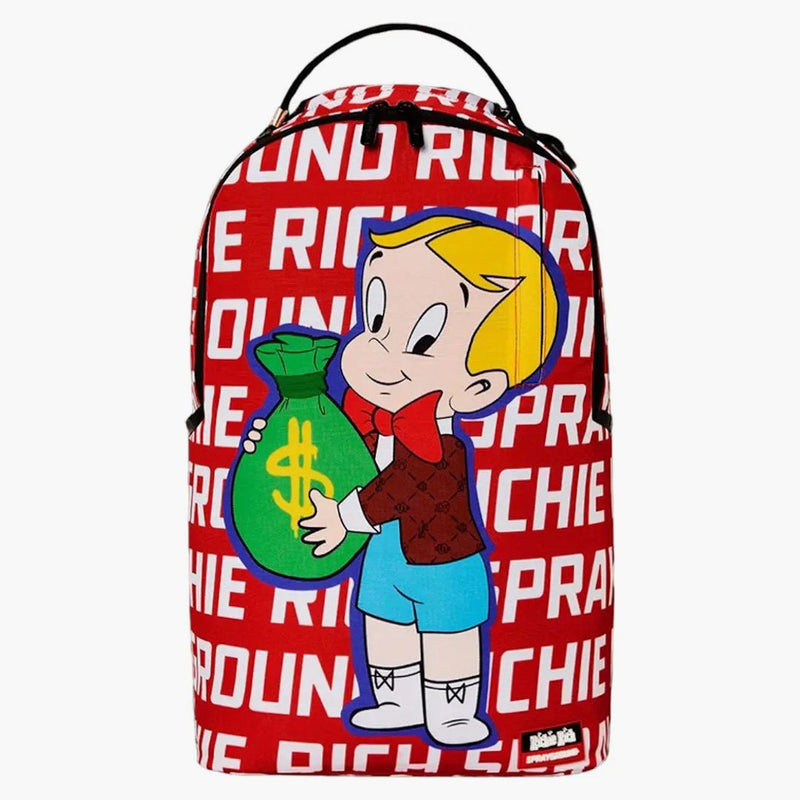 Sprayground X Richie Rich Richer Than Ever (dlxsr) Backpack Red