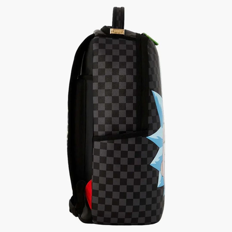 Sprayground X Rick & Morty Brainshark (dlxv) Backpack Black/grey/green