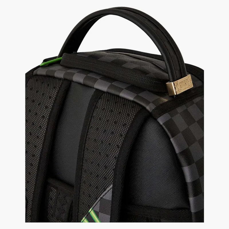 Sprayground X Rick & Morty Brainshark (dlxv) Backpack Black/grey/green