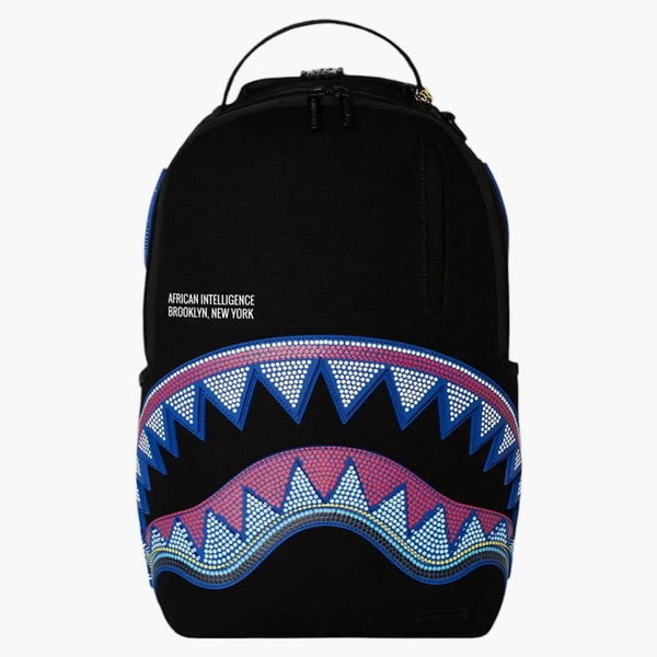 Sprayground X Sandflower A.i. African Intelligence Born And Raised Backpack Multicolor