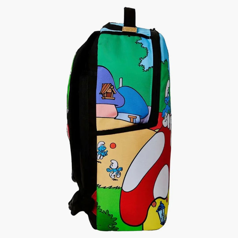 Sprayground x Puffo Fungo Villaggio (DLXSR) Backpack Multi