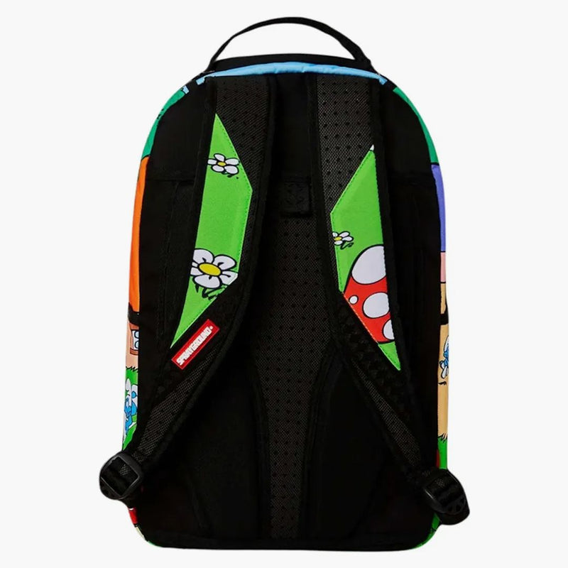 Sprayground x Puffo Fungo Villaggio (DLXSR) Backpack Multi