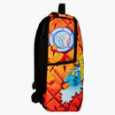 Sprayground X Spongebob Don't Mess With Spongebob (dlxsr) Backpack Orange