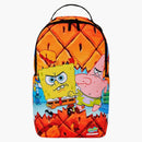 Sprayground X Spongebob Don't Mess With Spongebob (dlxsr) Backpack Orange
