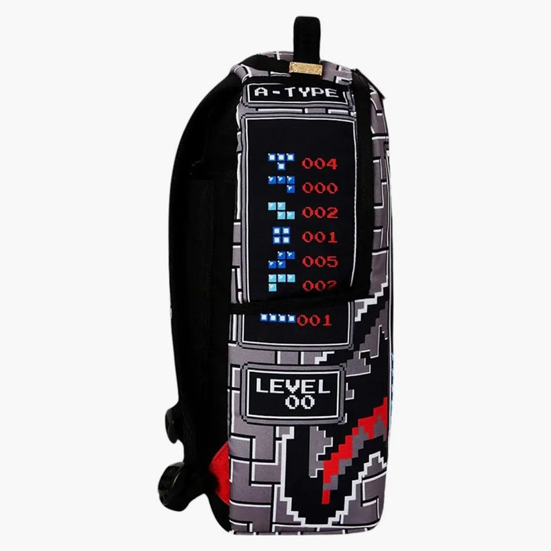 Sprayground x Tetris Shark Stacker (DLXSR) Backpack Grey