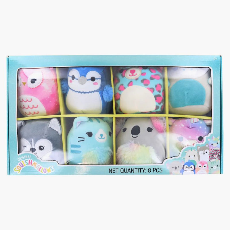 Squishmallow Animal 5" Mini Plush 8-pack