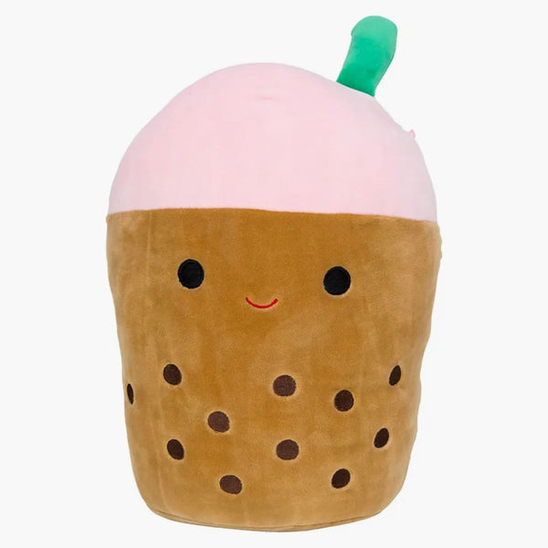 Squishmallow Bernice Boba 16 palcová plyšová hnědá
