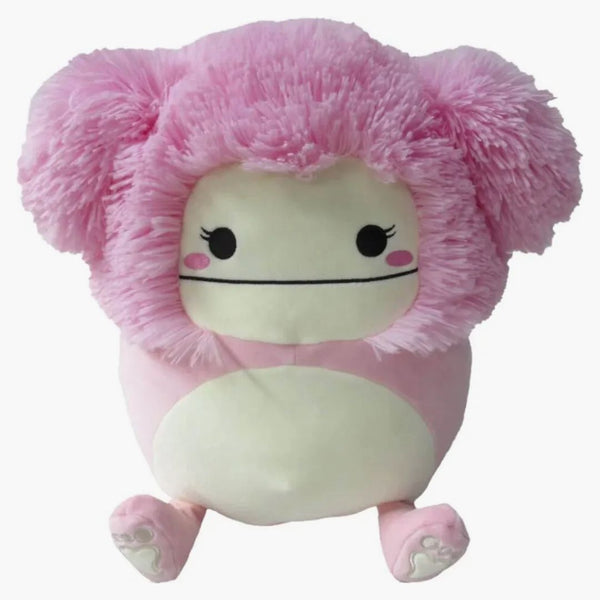 Squishmallow brina bigfoot 12 palcová plyšová růžová