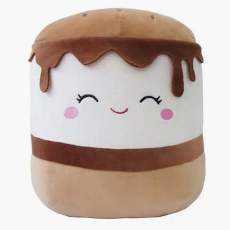 Squishmallow Carmelita The s'more da 12 pollici Plush Brown/White