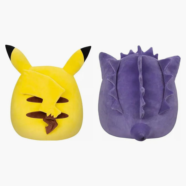 SquishMallow Pokemon 20 "Pikachu & Gengar Plus
