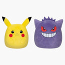 Squishmallow Pokemon 20 "Pikachu & Gengar Plus Set