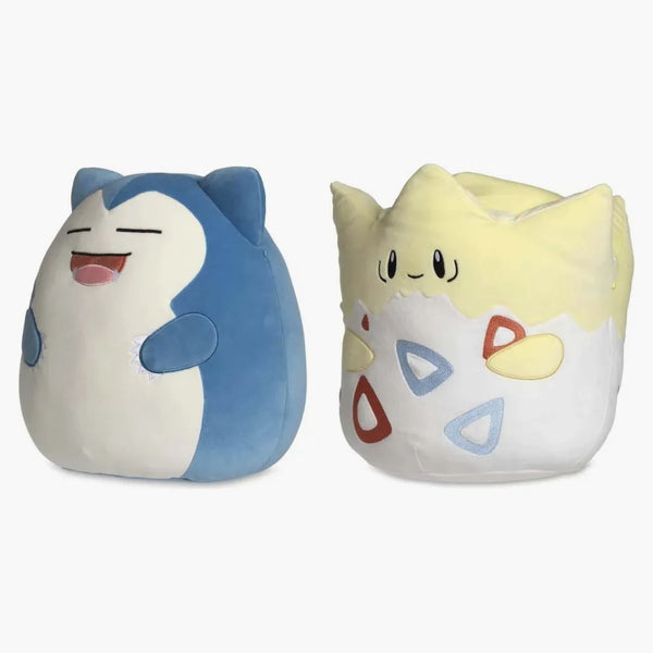 Squishmallow Pokemon Snorlax a Togepi 12 "Pokemon Center Exkluzivní plyšová sada