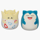 Squishmallow Pokemon Togepi and Snorlax 14 "Plush Set