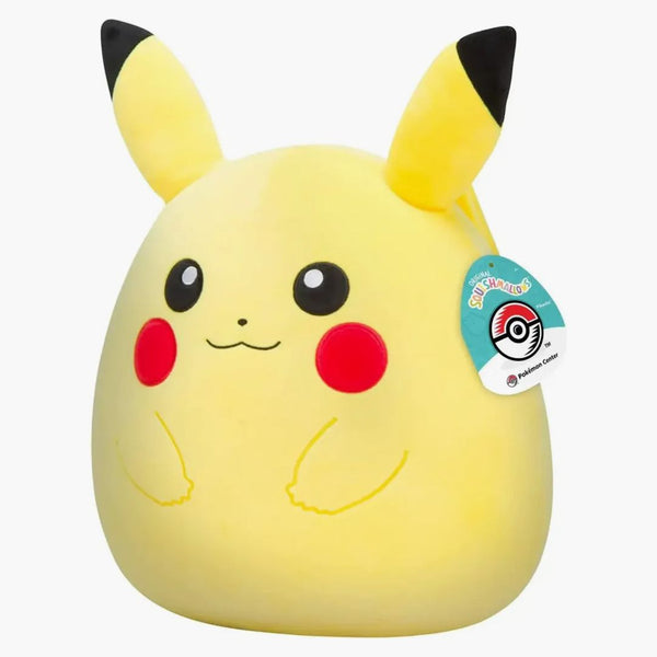 SquishMallow x Pokemon Pikachu 12 palců Pokemon Center Exkluzivní plyš