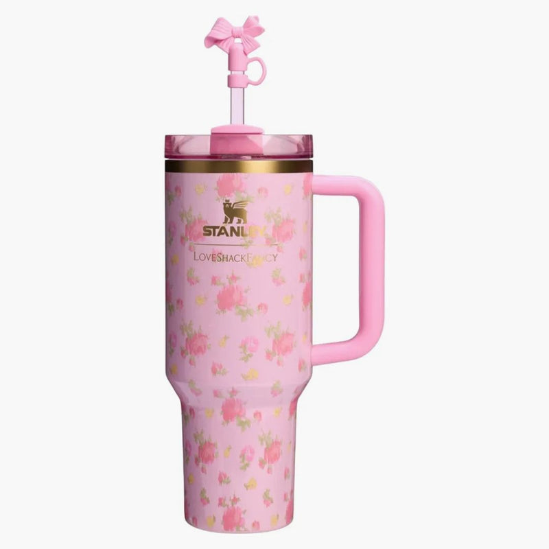 Stanley 1913 X Loveshackfancy Flowstate Quencher 40oz Tumbler Ibiza Sunset