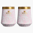 Stanley 1913 X Loveshackfancy Holiday The Reserve Wine Tumbler Set Coquette Bow Chantilly