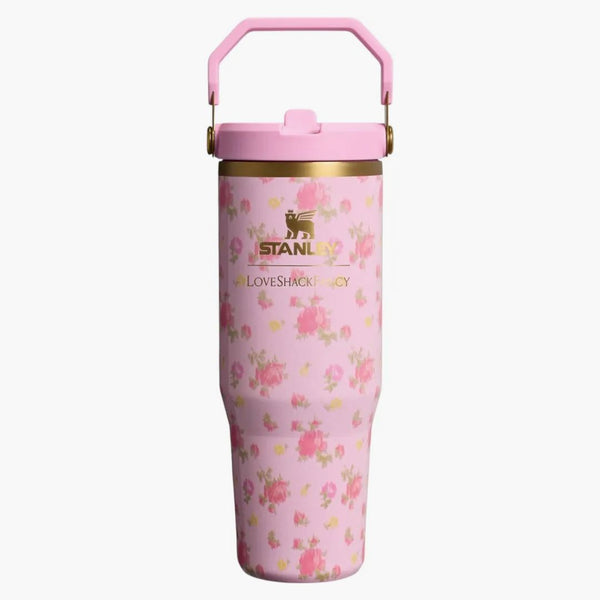 Stanley 1913 X Loveshackfancy Iceflow Flip Straw 30oz Tumbler Ibiza Sunset