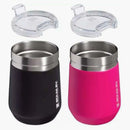 Stanley 2pk Everyday Go 10oz Tumbler Cosmo Pink/black