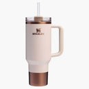 Stanley Comfort & Joy Collection Flowstate Holiday Quencher 40oz Tumbler Gilded Sugar