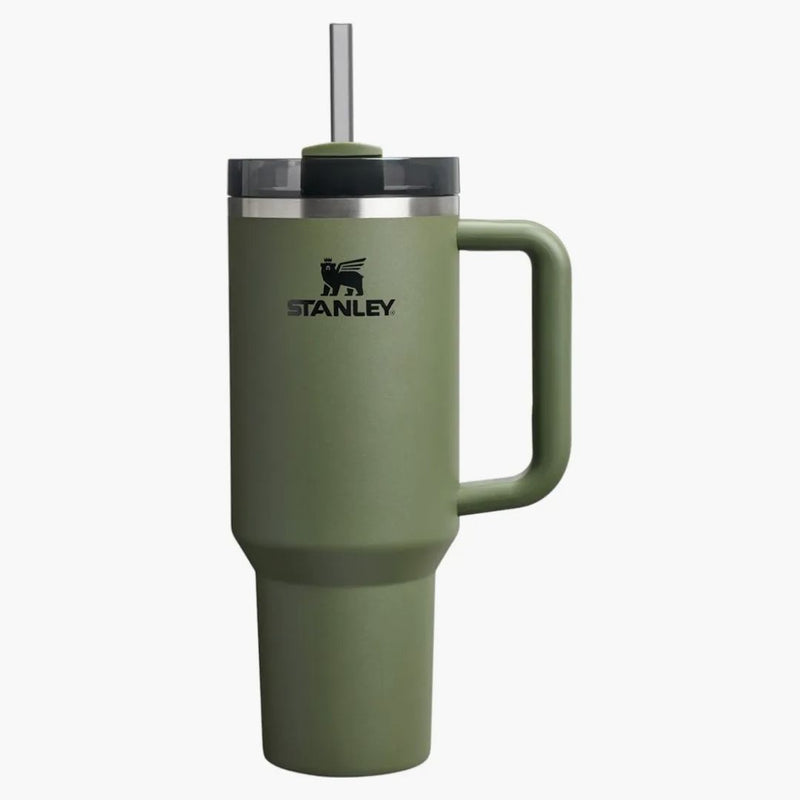 Stanley Flowstate Quencher 40oz Tumbler Dried Pine