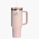Stanley Flowstate Quencher 40oz Tumbler Peach Whip Sunflower