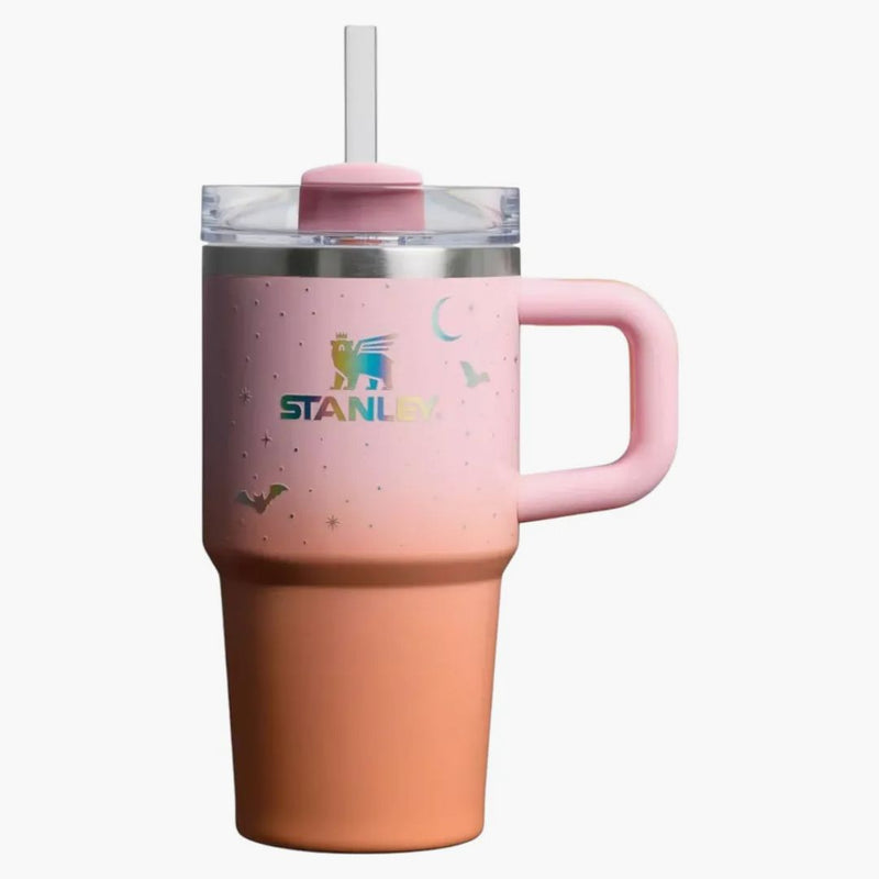 Stanley Halloween Flowstate Quencher 20oz Tumbler Spellcast Pink