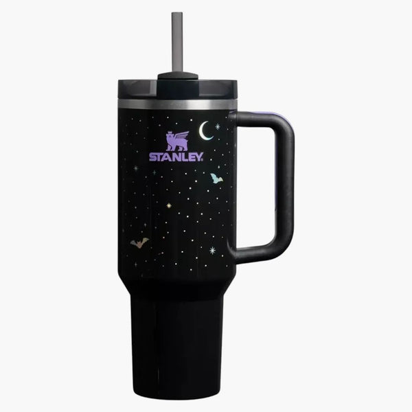 Stanley Halloween Flowstate Quencher 40oz Tumbler Spellcast Black