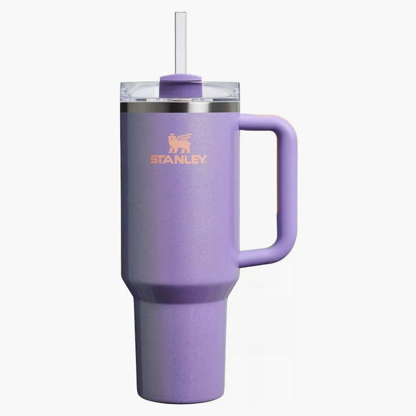 Stanley New Frequency Collection Flowstate Quencher 40oz Tumbler Periwinkle Shimmer
