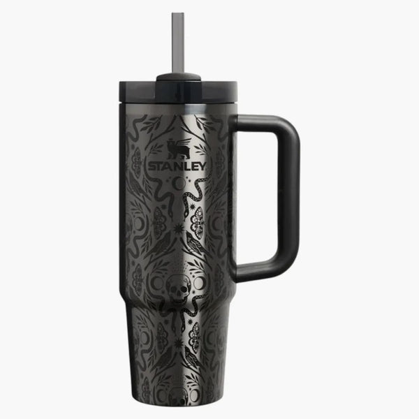 Stanley The Halloween Quencher H2.0 Flowstate 30oz Tumbler Deadly Damask