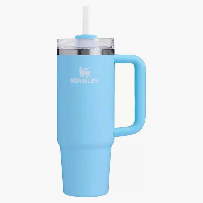 Stanley X Dicks Sporting Goods Winter Wonderland Collection Flowstate Quencher 30oz Tumbler Powder Blue Crush