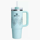 Stanley X Dicks Sporting Goods Winter Wonderland Collection Flowstate Quencher 30oz Tumbler Seaglass Gloss