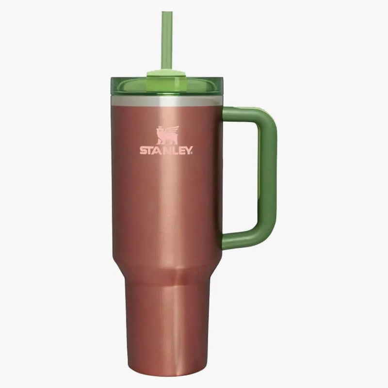 Stanley X Lainey Wilson "watermelon Moonshine" Quencher 40oz Tumbler Copper/green